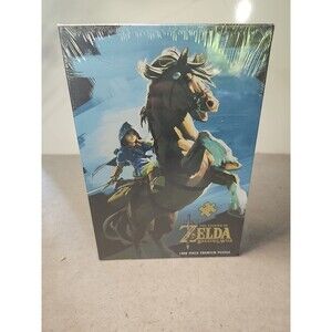 Legend of Zelda: Breath of the Wild Hero Rides 1000 Piece Puzzle USAopoly New